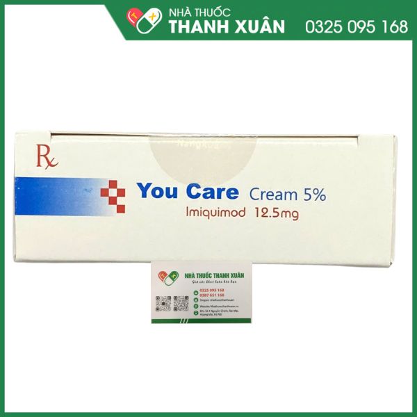 You Care Cream 5% - Thuốc điều trị mụn cóc